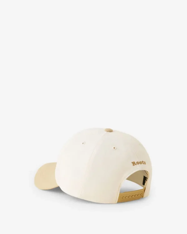 Flash Sale Roots Modern Leaf Baseball Cap EGRET