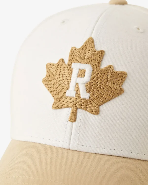 Flash Sale Roots Modern Leaf Baseball Cap EGRET