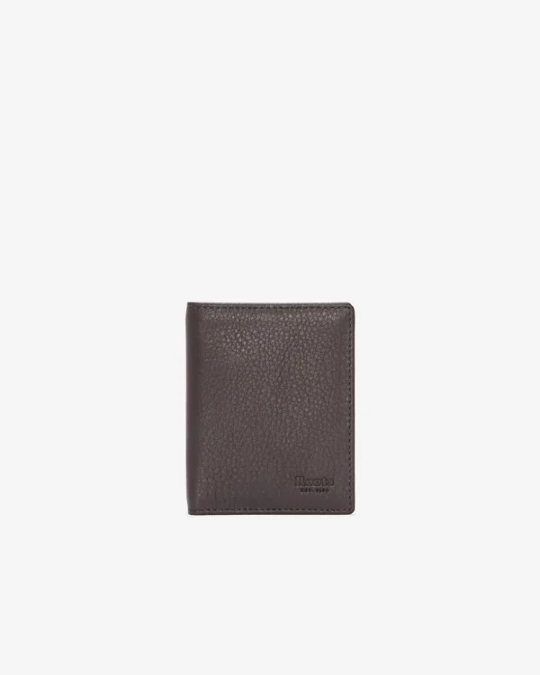 Shop Roots Money Clip Bifold Prince CHOCOLATE