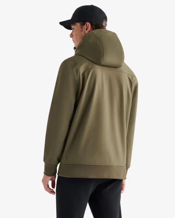 Shop Roots Mountaineer Softshell Hoodie FATIGUE