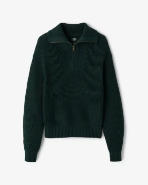 Best Sale Roots Niagara Waffle Half Zip Sweater