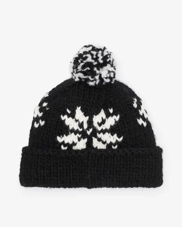 Cheap Roots Olivia Hand Knit Toque BLACK