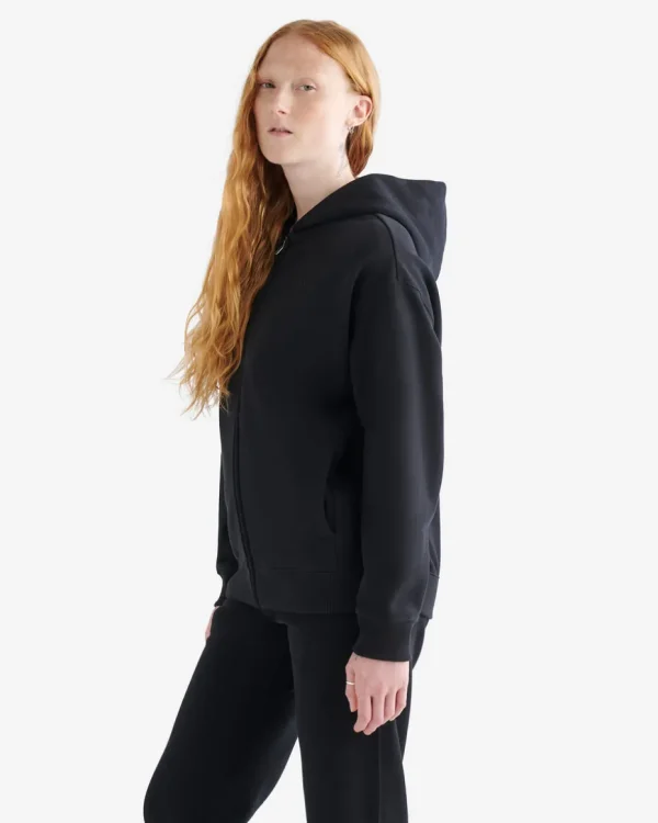 Clearance Roots One Zip Hoodie BLACK