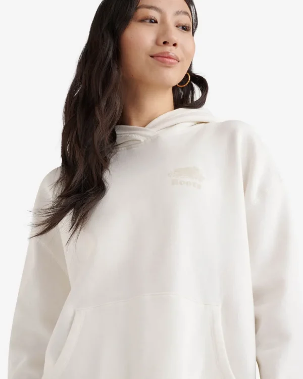 New Roots Organic Cooper BF Kanga Hoodie EGRET