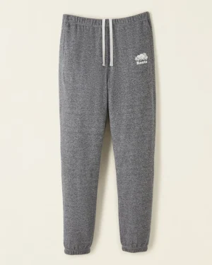 New Roots Organic Cooper High Waisted Sweatpant SALT & PEPPER