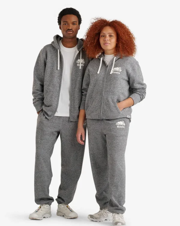 Online Roots Organic Original BF Sweatpant SALT & PEPPER