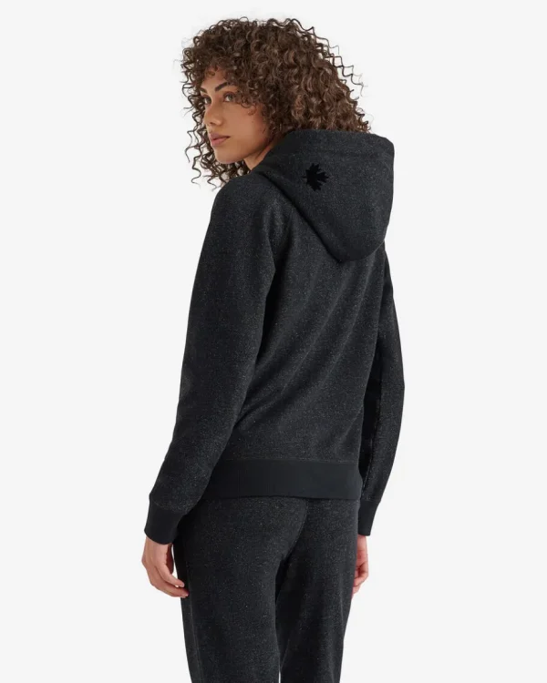 Hot Roots Organic Original Kanga Hoodie BLACK PEPPER