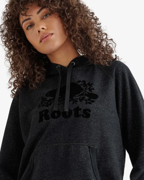 Hot Roots Organic Original Kanga Hoodie BLACK PEPPER