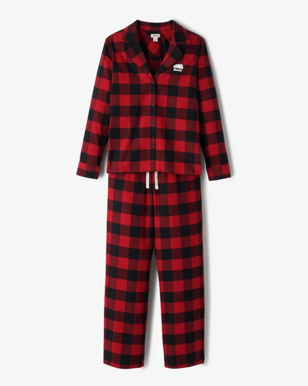 Store Roots Park Plaid Pajama Set