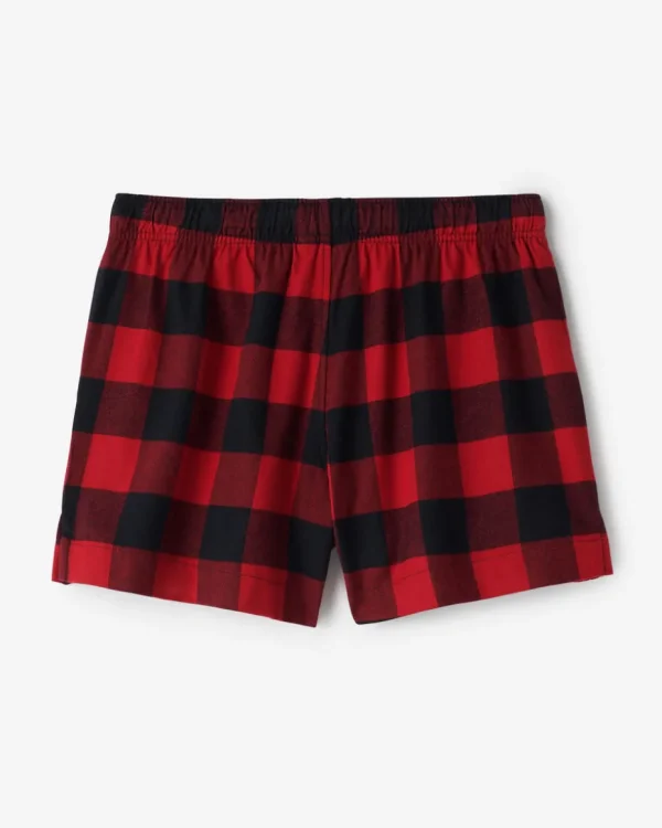 Cheap Roots Park Plaid Pajama Short