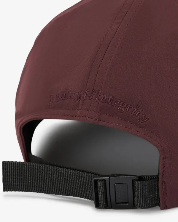 Cheap Roots Nylon Baseball Cap DEEP MAROON