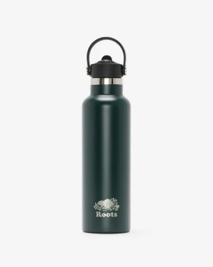 Clearance Roots Water Bottle VARSITY GREEN