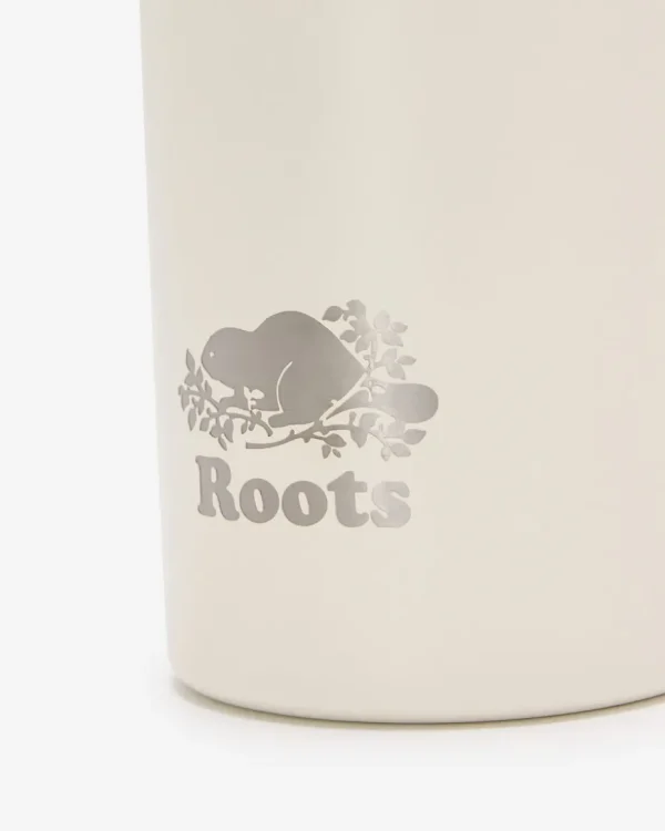 Sale Roots Water Bottle WHITE