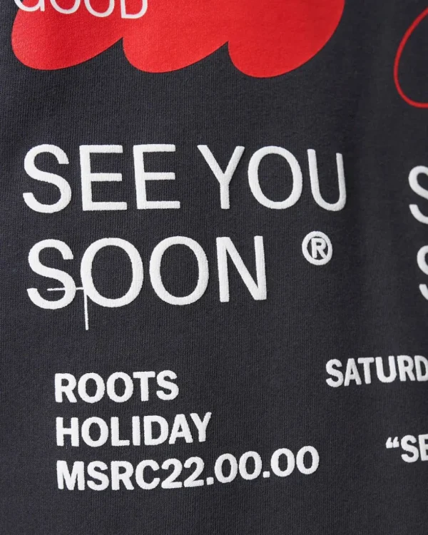 Hot Roots X Mr. Saturday Hoodie BLACK