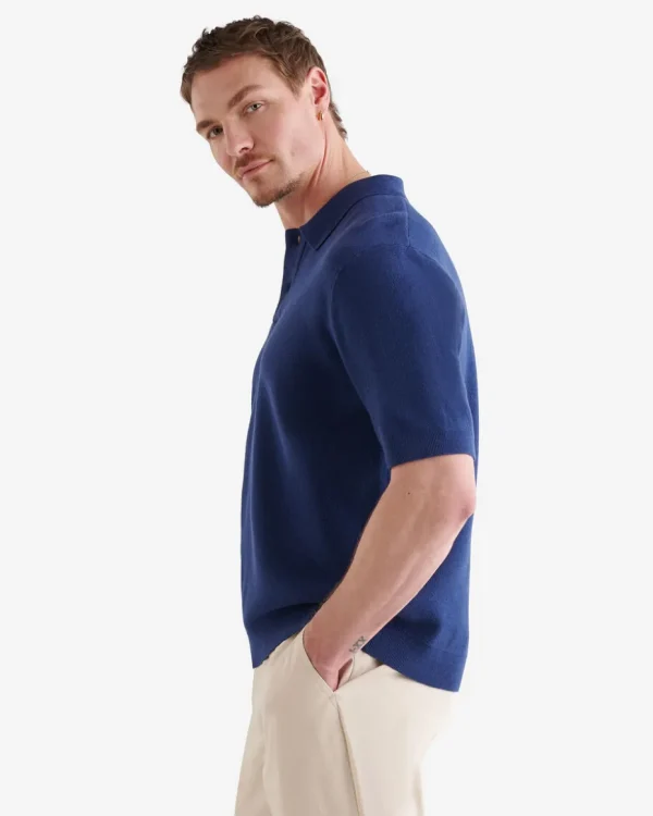 Fashion Roots Severn Sweater Polo NAVAL BLUE