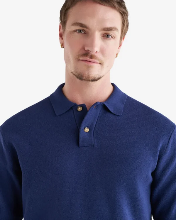 Fashion Roots Severn Sweater Polo NAVAL BLUE