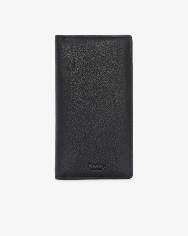 Discount Roots Slim Card Wallet Prince BLACK