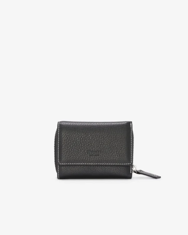 Clearance Roots Small Trifold Clutch Prince BLACK