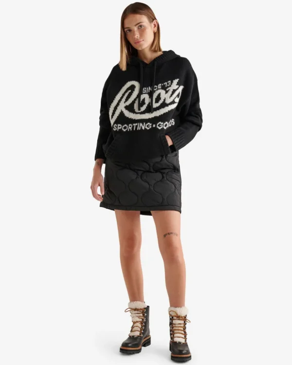 New Roots Sporting Goods Sweater Hoodie BLACK