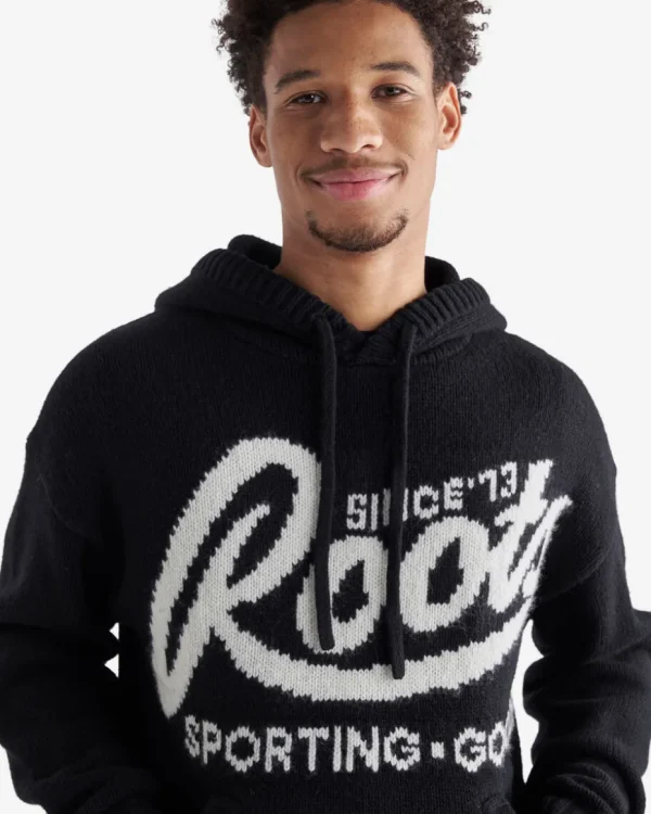 New Roots Sporting Goods Sweater Hoodie BLACK