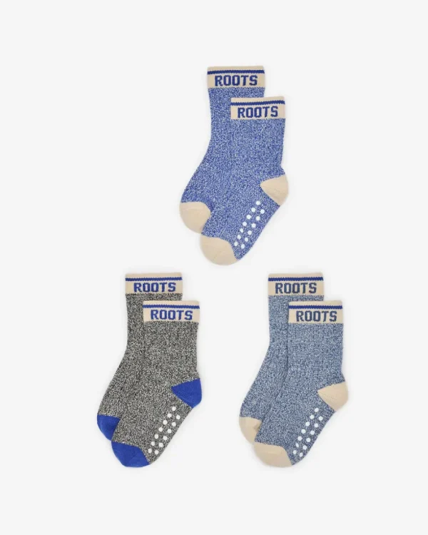 Cheap Roots Toddler Cabin Ankle Sock 3 Pack