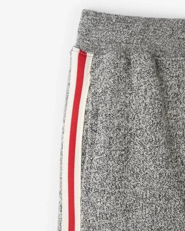 Outlet Roots Toddler Cabin Track Sweatpant GREY OAT PEPPER