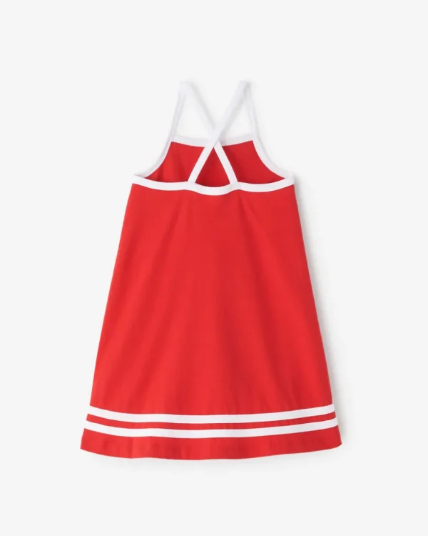 Hot Roots Toddler Girls Northern Athletics Dress JAM RED