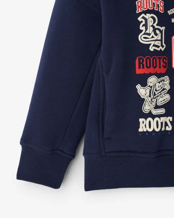 Cheap Roots Toddler Hockey Legend Hoodie NAVY BLAZER