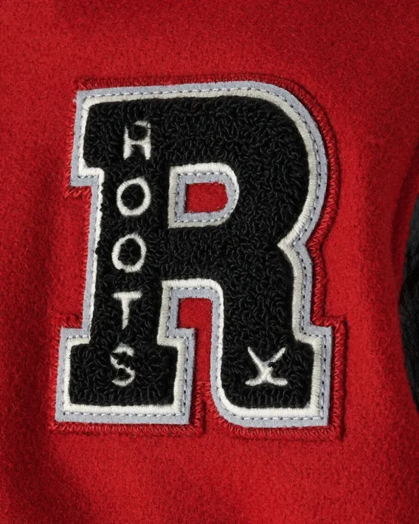 Flash Sale Roots Toddler Hockey Varsity Jacket CARDINAL RED