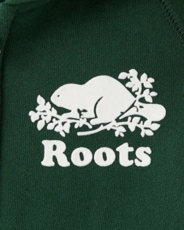 Fashion Roots Toddler Organic Original Full Zip Hoodie VARSITY GREEN