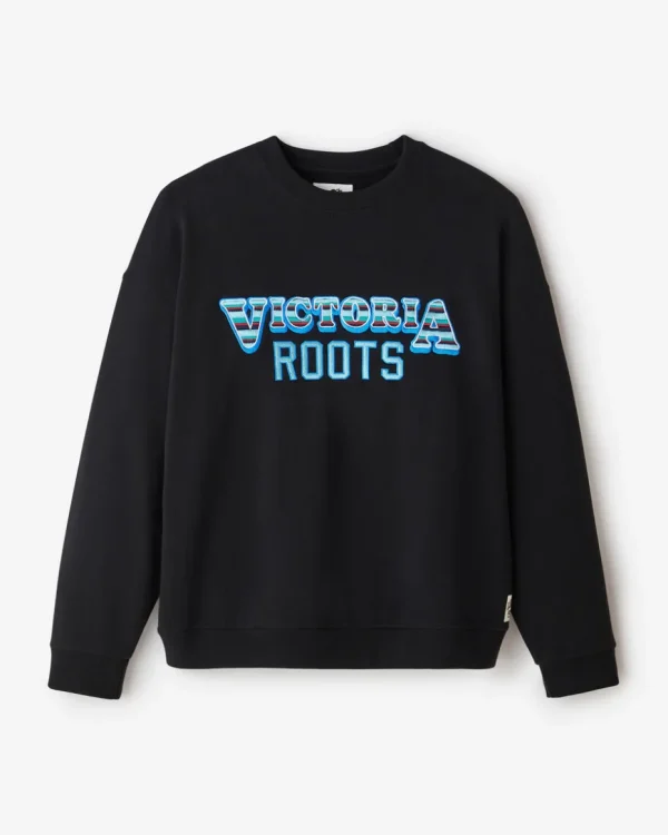 Flash Sale Roots Victoria Local Crew BLACK