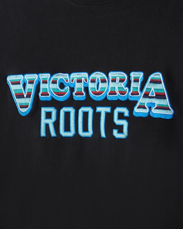 Flash Sale Roots Victoria Local Crew BLACK