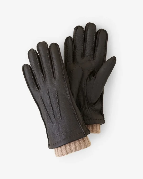 Hot Roots Womens Cuff Deerskin Glove