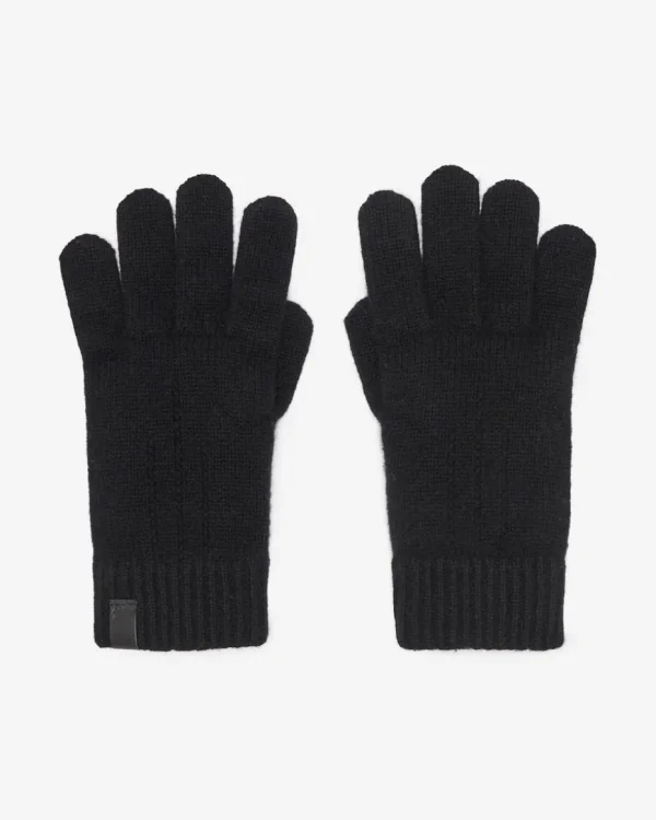 Best Sale Roots Womens Merino Wool Knit Glove BLACK