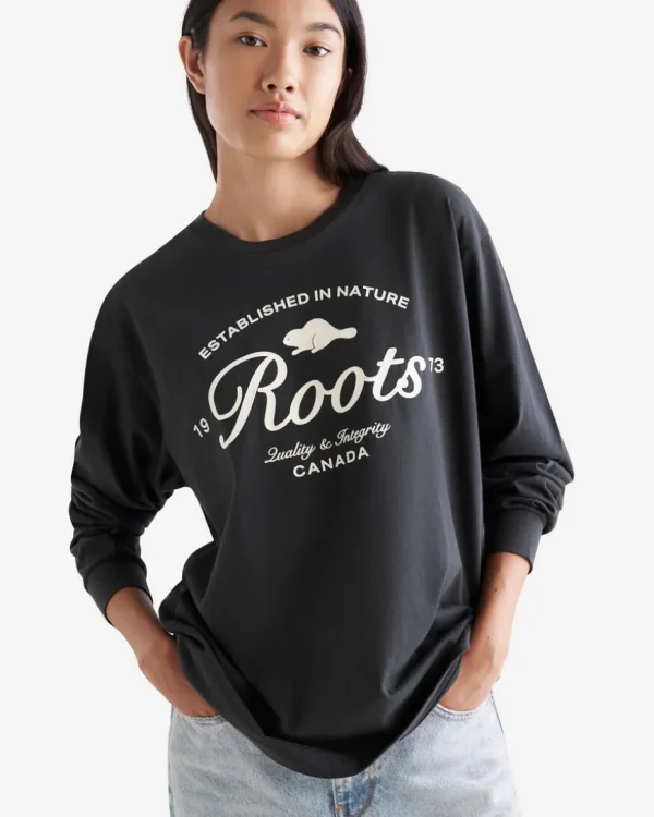 New Roots Womens Signature Long Sleeve T-Shirt