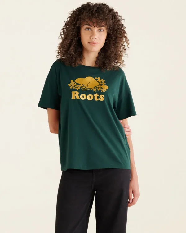 Shop Roots Womens 50th Cooper Relaxed T-shirt